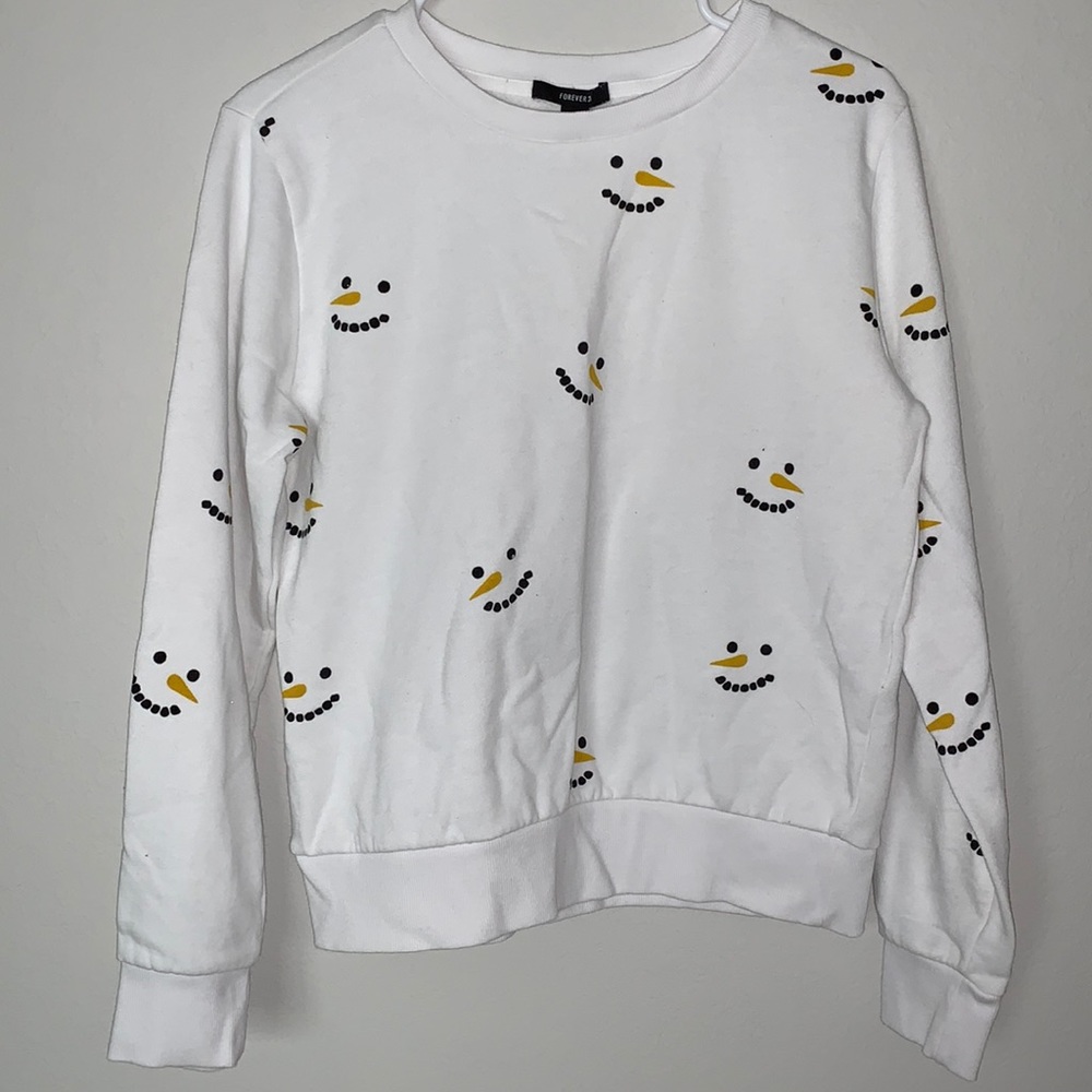 ⛄️⛄️ snowman sweatshirt
